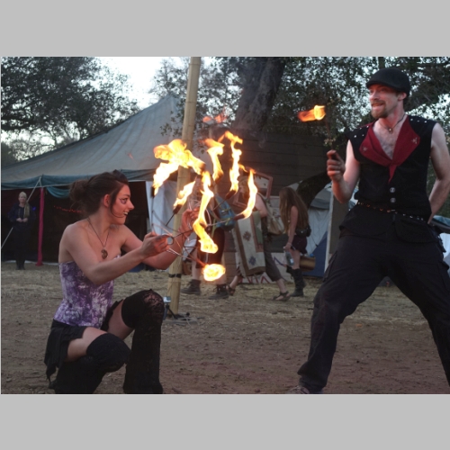 Flame Juggling