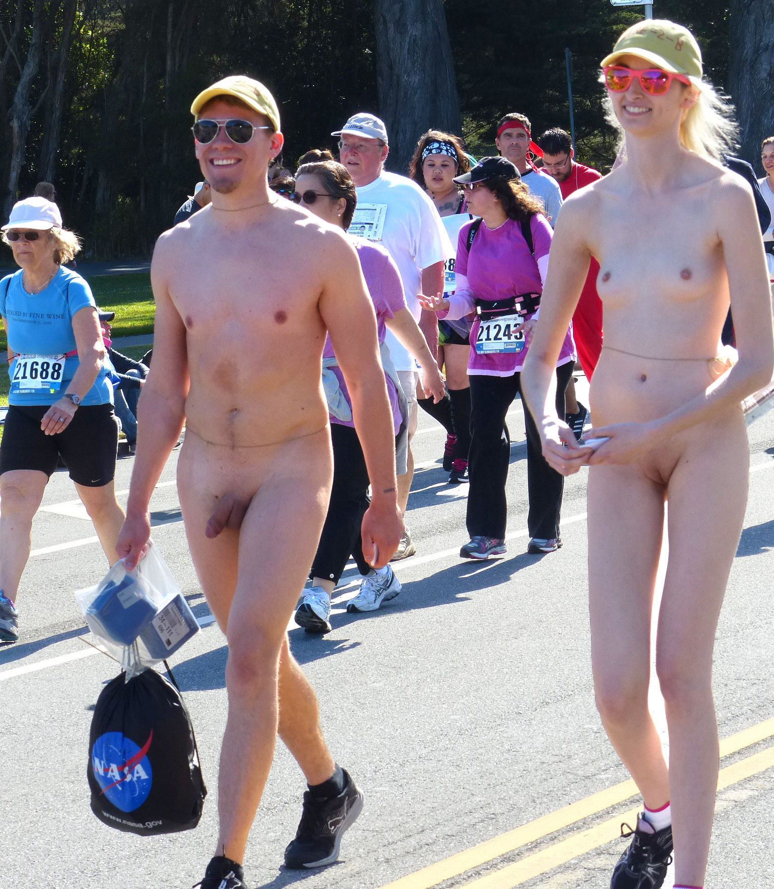 Bay to Breakers - 19 May 2013 - Nudity