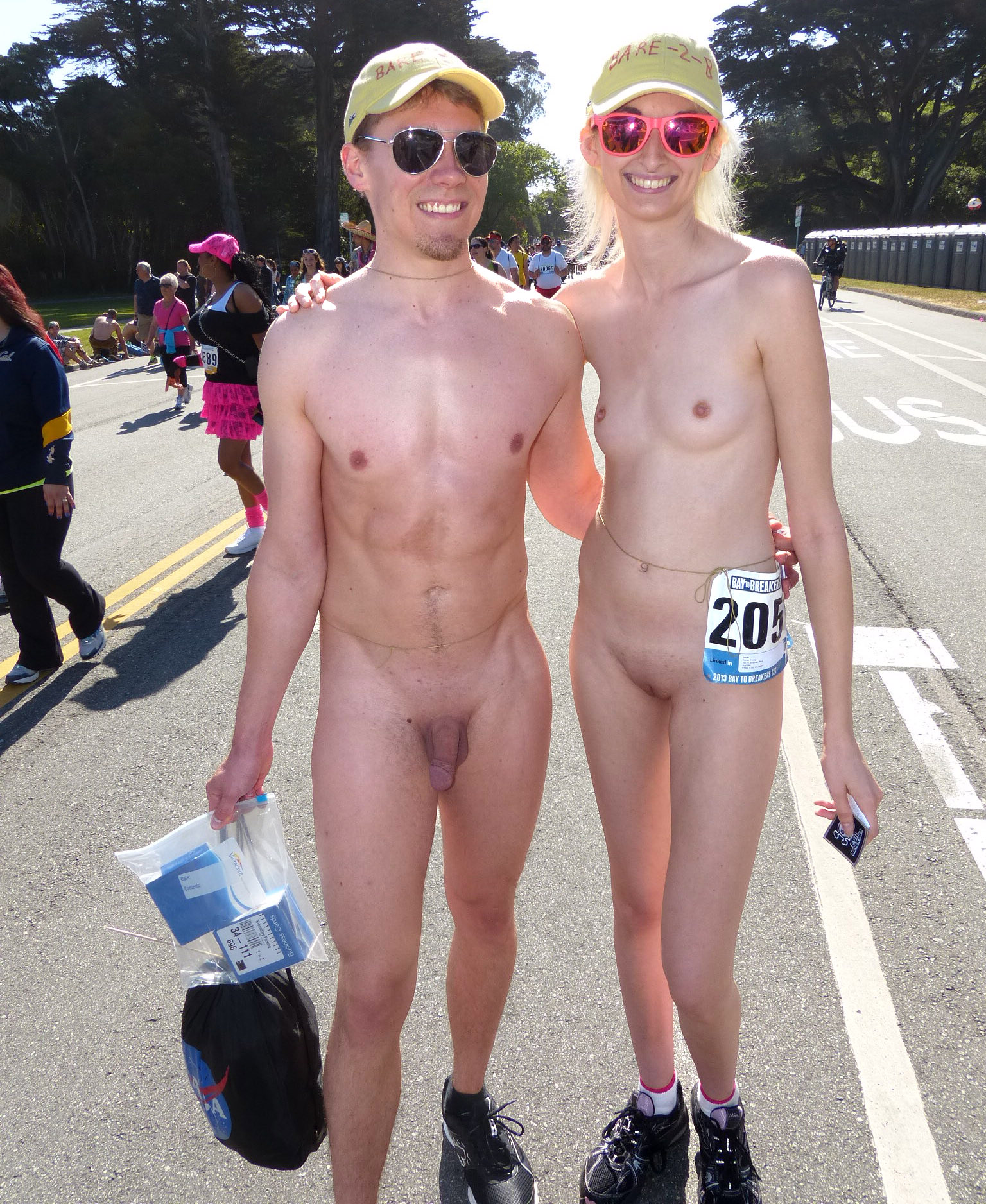 Bay to Breakers - 19 May 2013 - Nudity